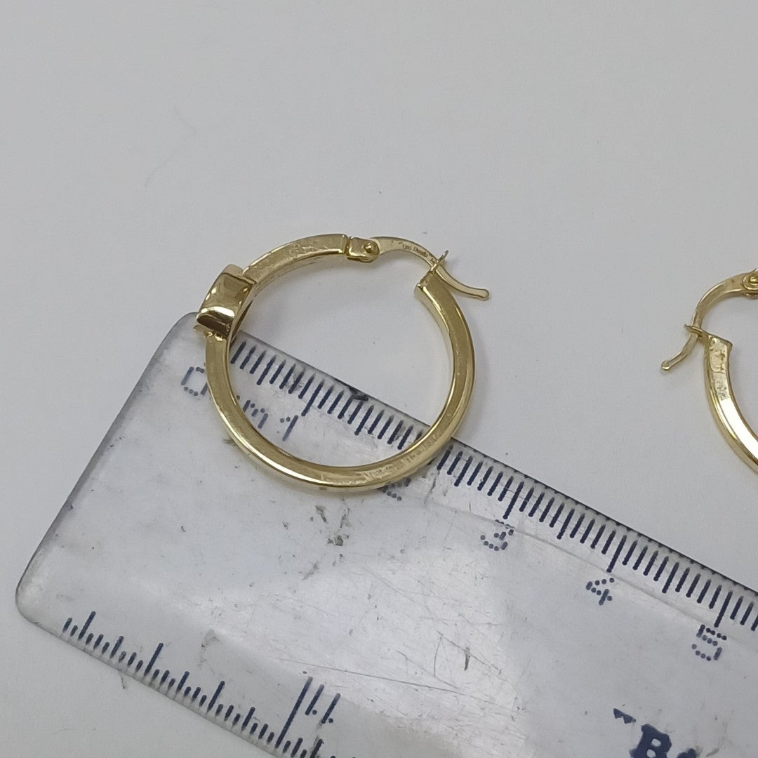 ARRACADAS PAR ORO 14 K 2,60 GRMS (SEMINUEVO)