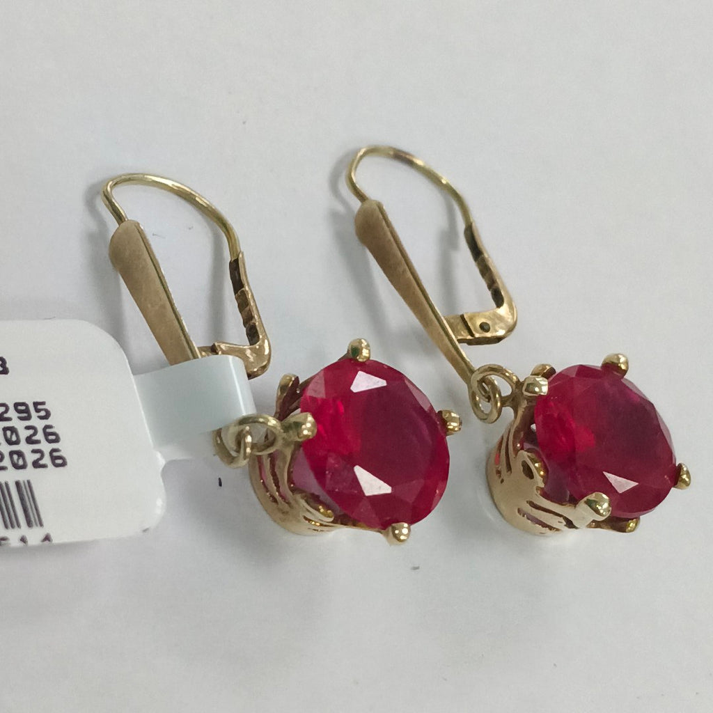 ARRACADAS PAR ORO 10 K 5.7 GRMS (SEMINUEVO)