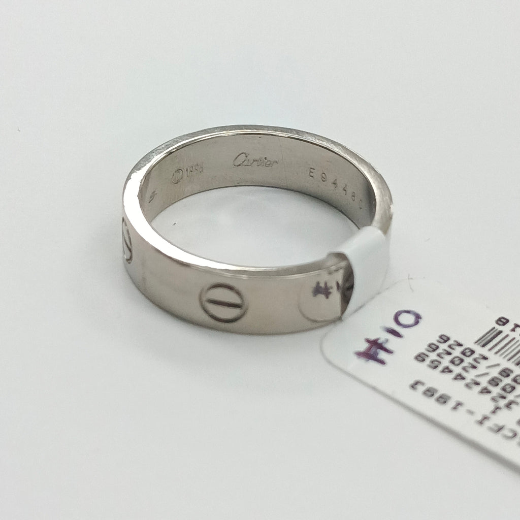 ANILLO ORO BLANCO 18 K 11,00 GRMS (SEMINUEVO)