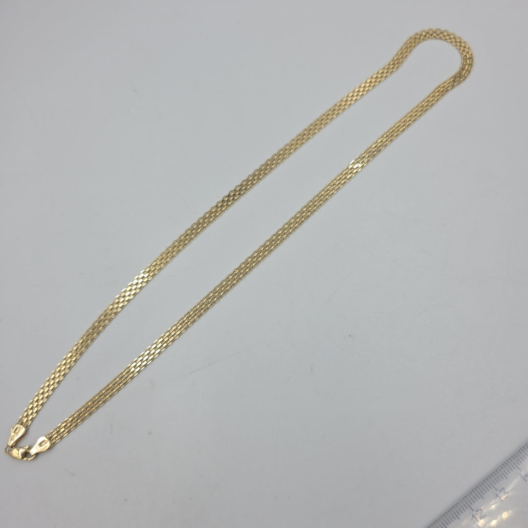 CADENA ESPECIAL 14K 50 CM 11.5 GR (NUEVO)