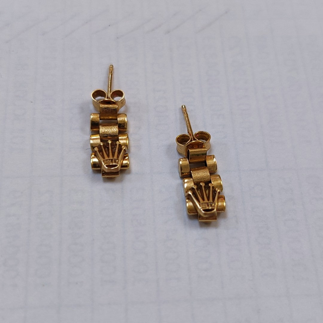 BROQUELES PAR ORO 14 K 2 GRMS (SEMINUEVO)