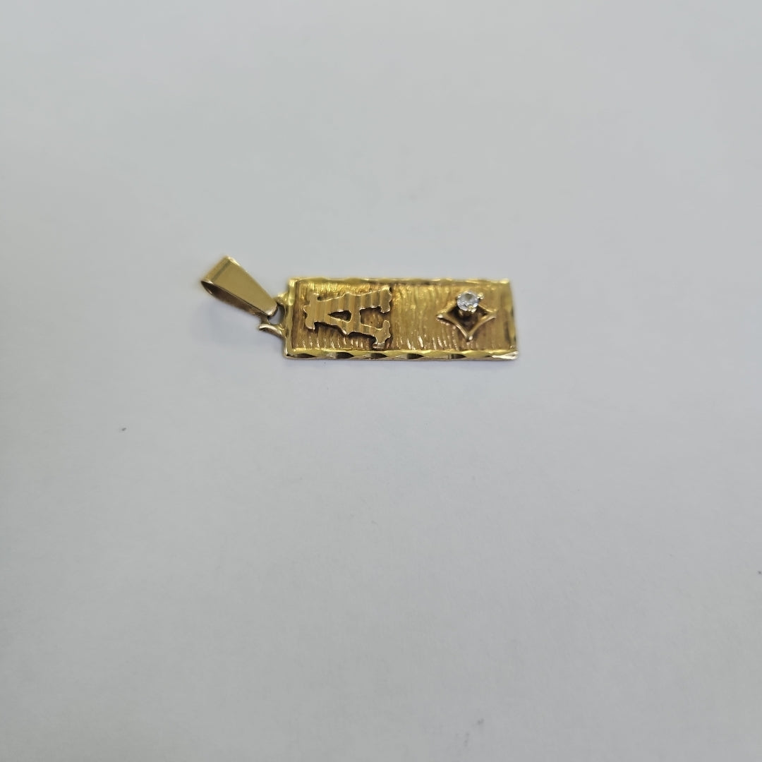 DIJE ORO 14 K 2 GRMS (SEMINUEVO)