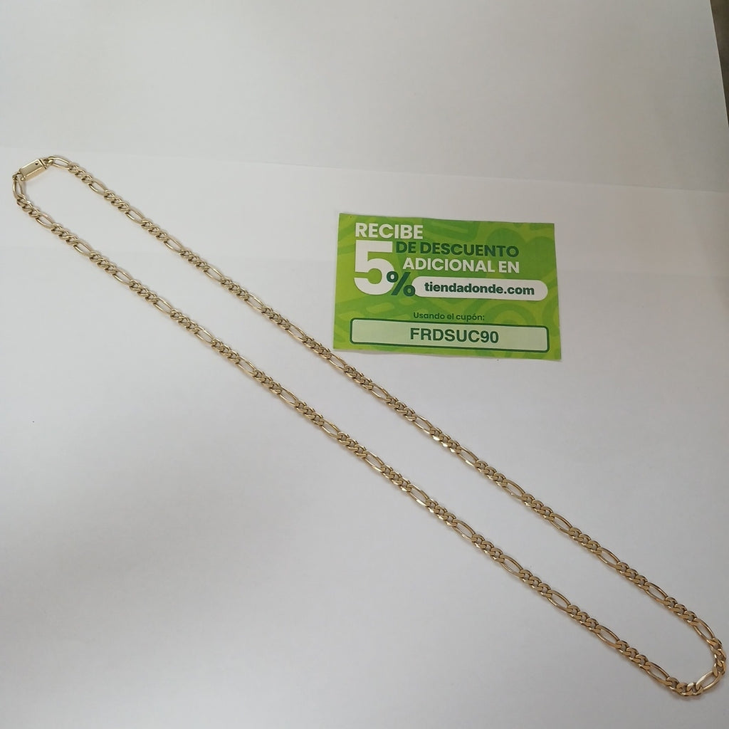 CADENA ORO 14 K 23 GRMS (SEMINUEVO)