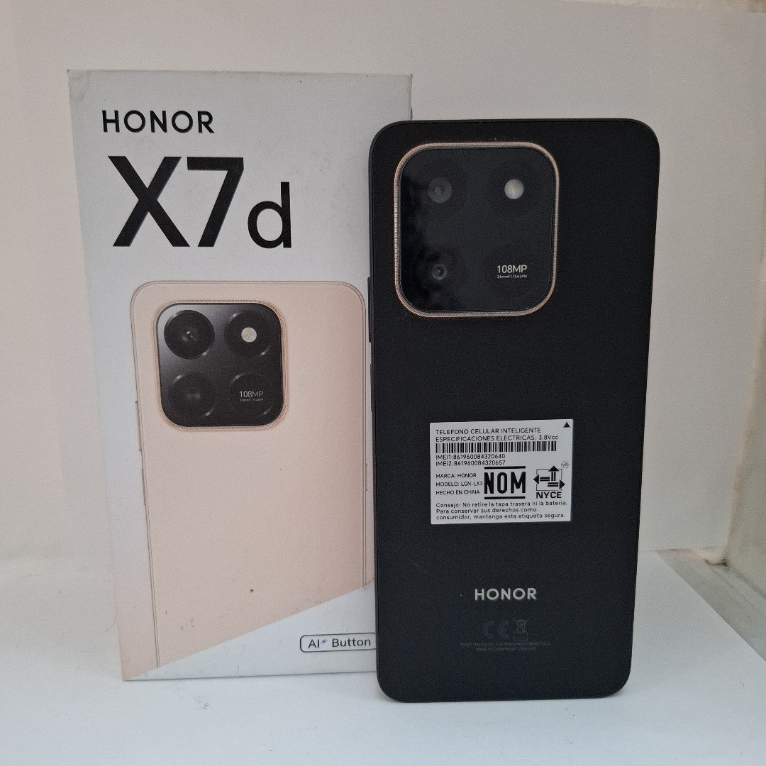 CELULAR HONOR X7D LGN-LX3 (2025) 256 GB 8 GB RAM (SEMINUEVO)