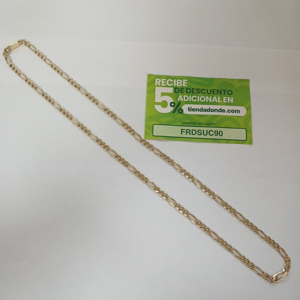 CADENA ORO 14 K 20.8 GRMS (SEMINUEVO)