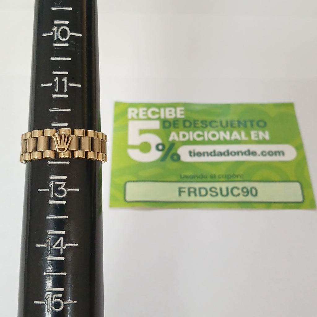 ANILLITO ORO 14 K 4.6 GRMS (SEMINUEVO)
