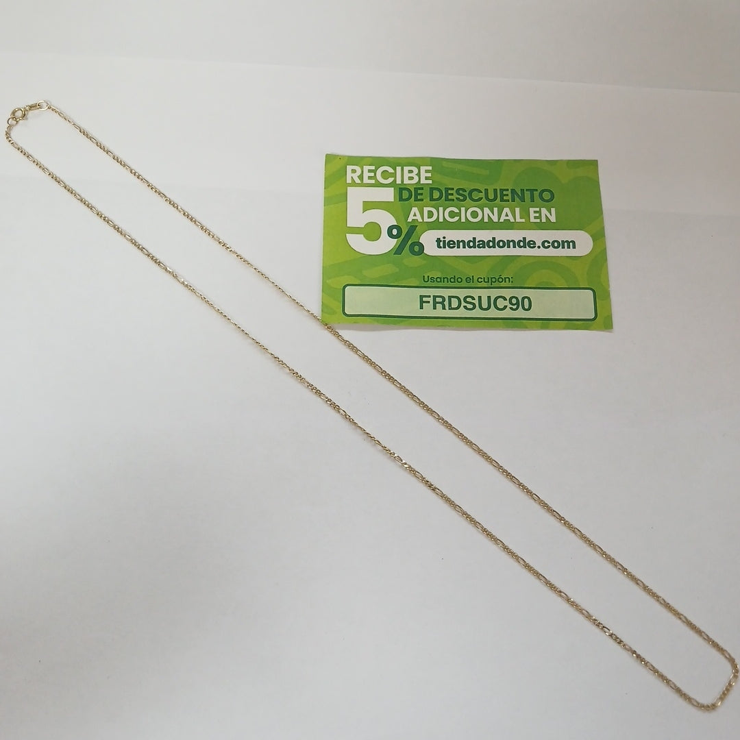 CADENA ORO 10 K 1.1 GRMS (SEMINUEVO)