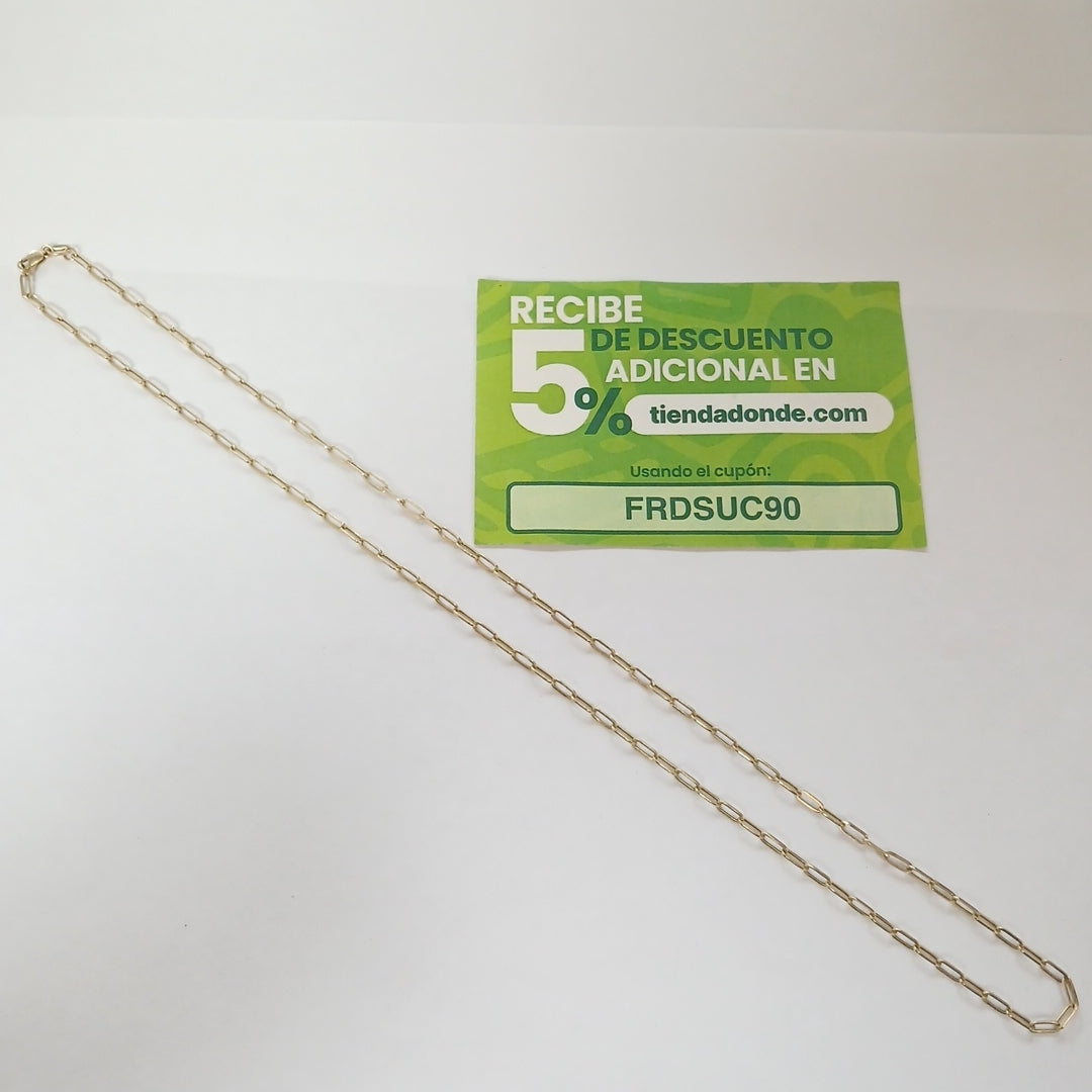 CADENA ORO 10 K 1.6 GRMS (SEMINUEVO)