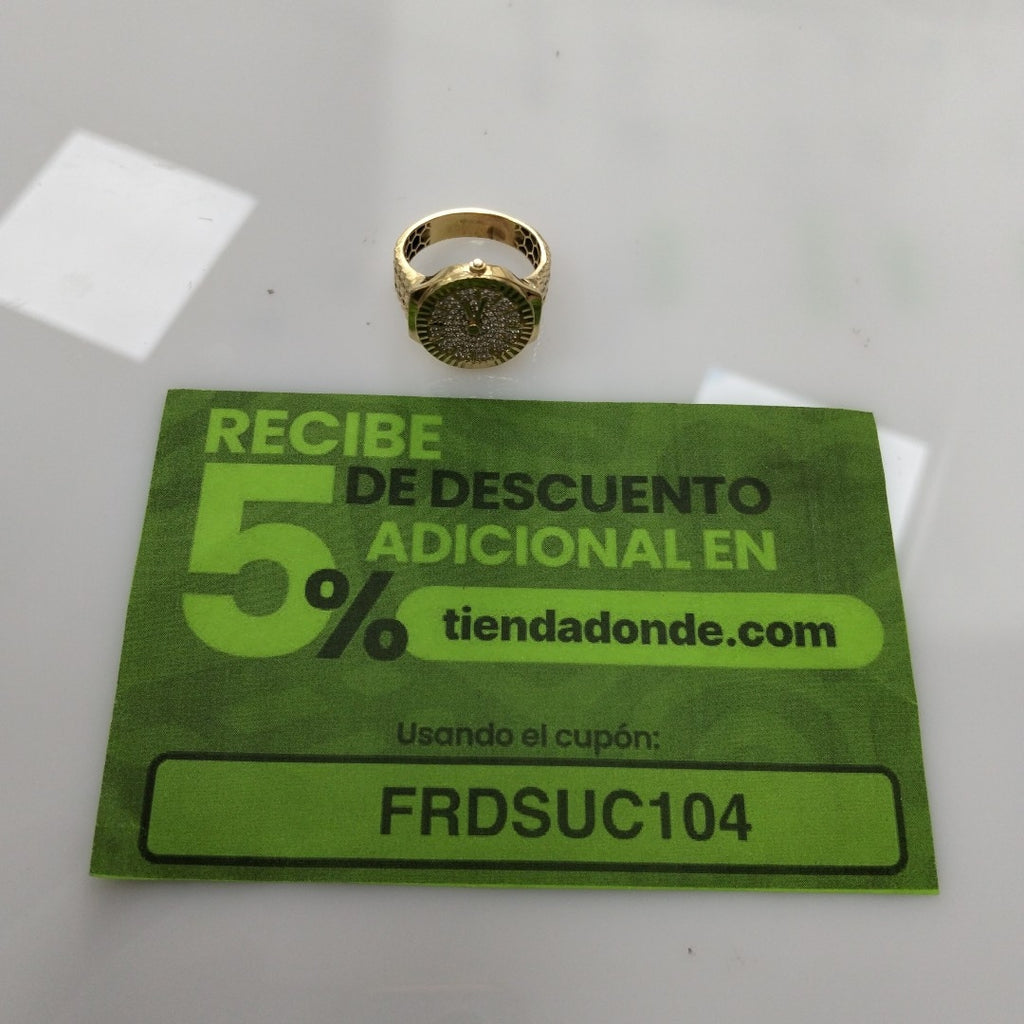 ANILLO ORO 14 K 9 GRMS (SEMINUEVO)