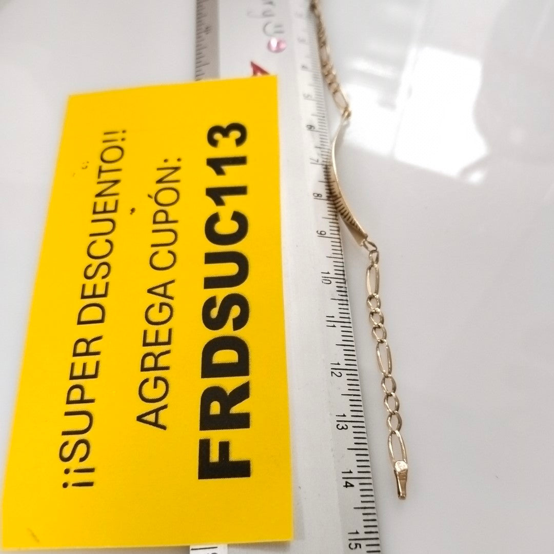 ESCLAVA ORO 10 K 2.5 GRMS (SEMINUEVO)