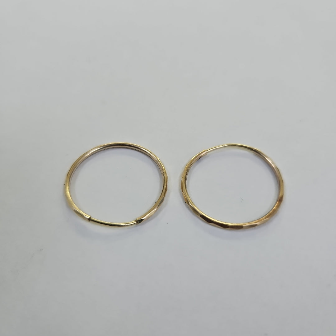ARETES PAR ORO 10 K 0.9 GRMS (SEMINUEVO)
