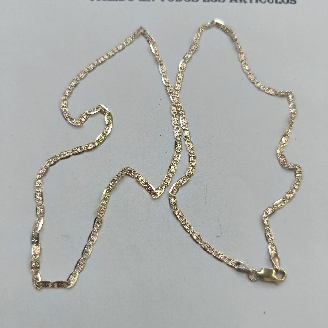 CADENA ORO COMBINADO 10 K 4.7 GRMS (SEMINUEVO)