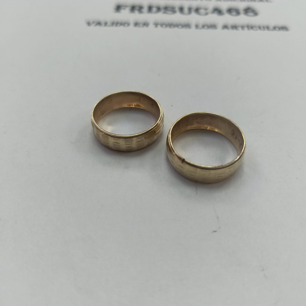 ARGOLLA ORO 10 K 4.8 GRMS (SEMINUEVO)
