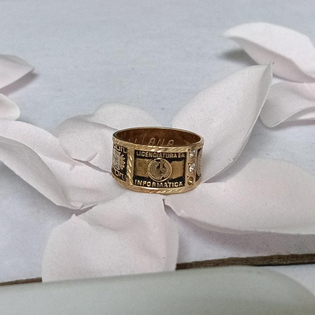 ANILLO ORO 8 K 4.1 GRMS (SEMINUEVO)