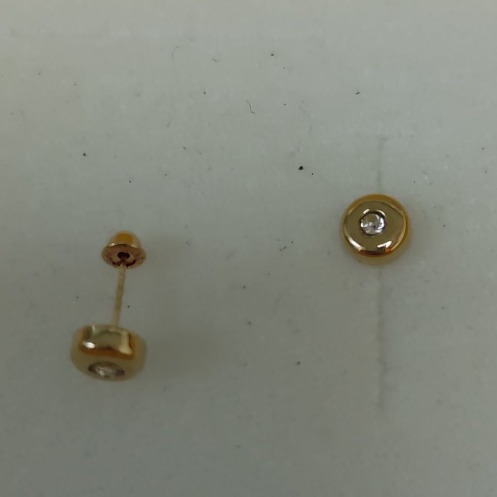 BROQUELES BROQUEL C CIRCONIA 14K 0.27 GR (NUEVO)