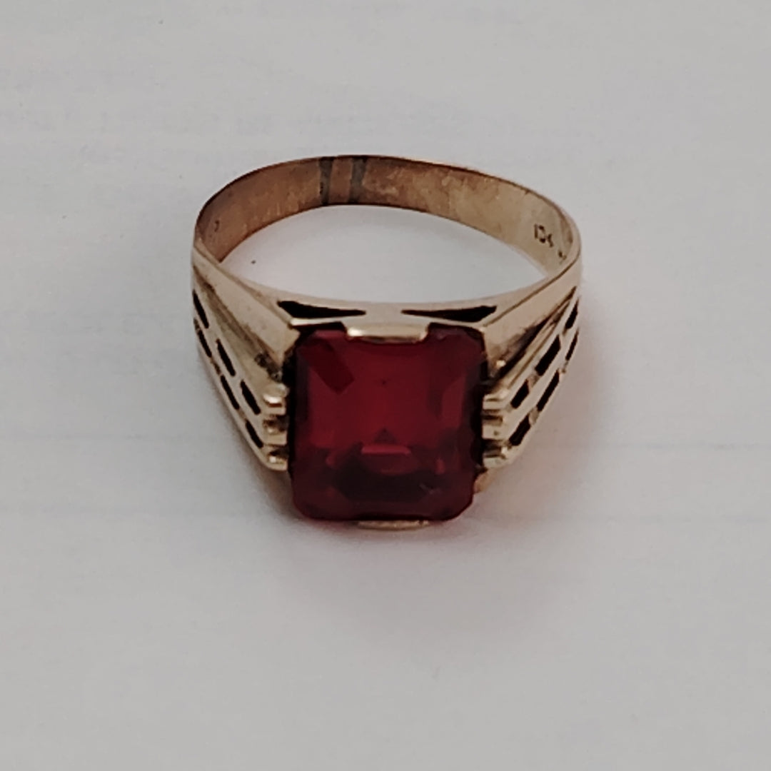 ANILLO ORO 10 K 5.4 GRMS (SEMINUEVO)