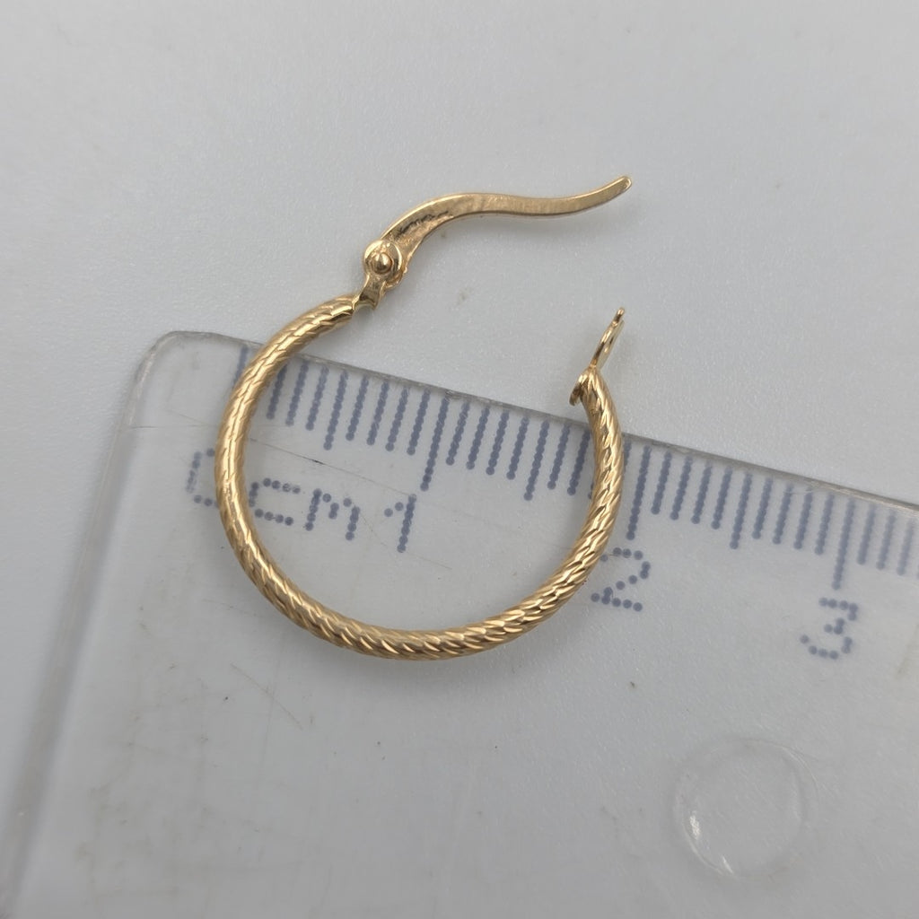 ARETES ARRACADAS 14K 1.2 GR (NUEVO)