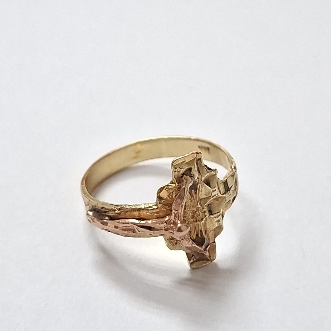ANILLO ORO 14 K 2,90 GRMS (SEMINUEVO)