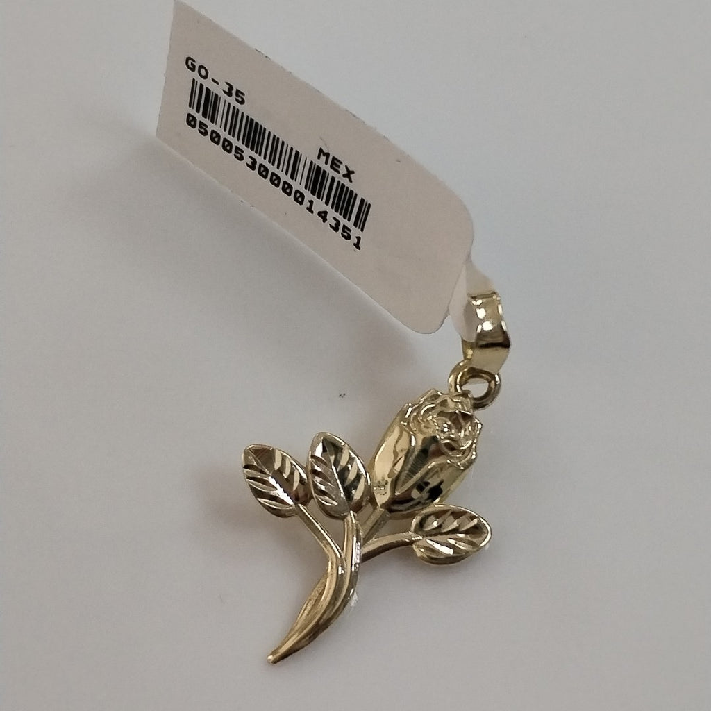 DIJE ROSA 10K 1.5 GR (NUEVO)
