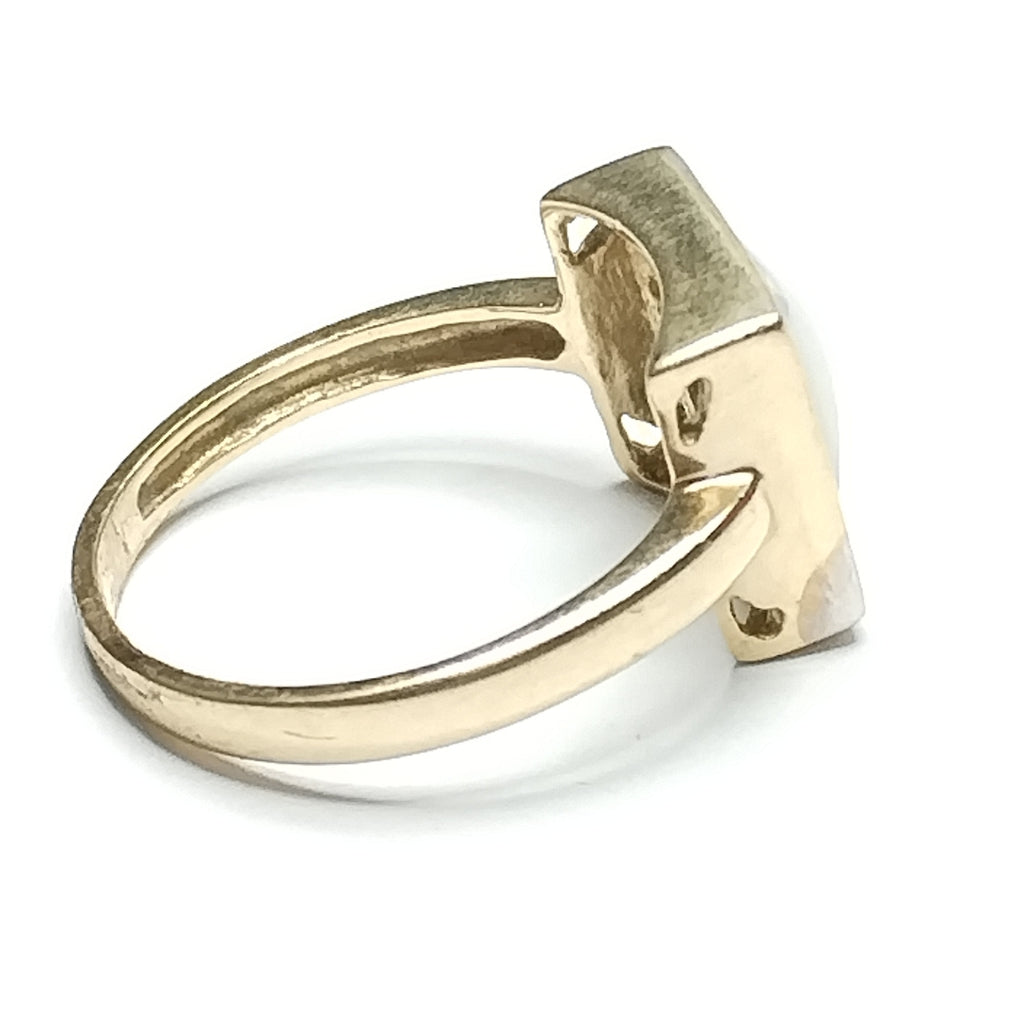ANILLO ORO 14 K 4.3 GRMS (SEMINUEVO)