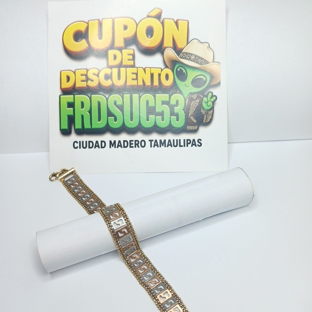 PULSERA ORO 14 K 7.7 GRMS (SEMINUEVO)