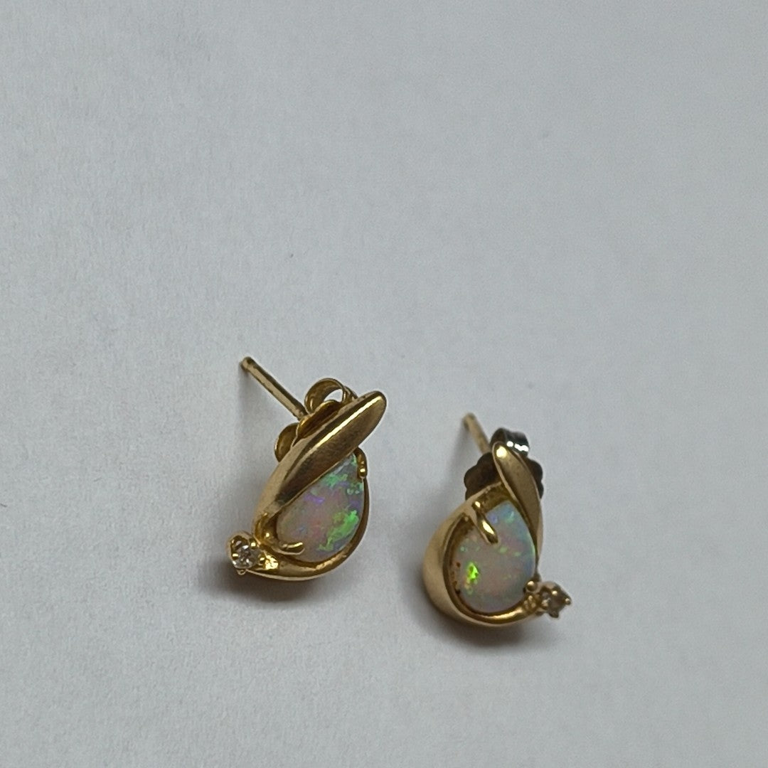 ARETES PAR ORO 14 K 2 GRMS (SEMINUEVO)
