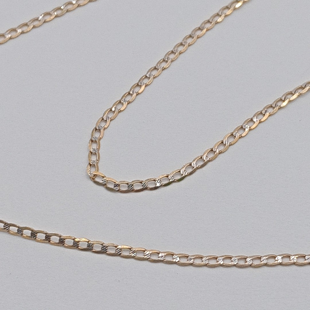 CADENA ORO, RODIADO 10 K 1.4 GRMS (SEMINUEVO)