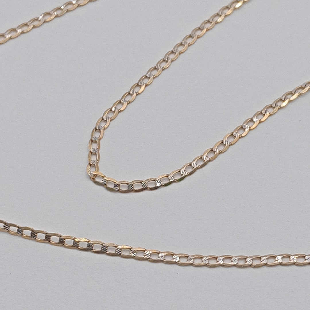 CADENA ORO, RODIADO 10 K 1.4 GRMS (SEMINUEVO)