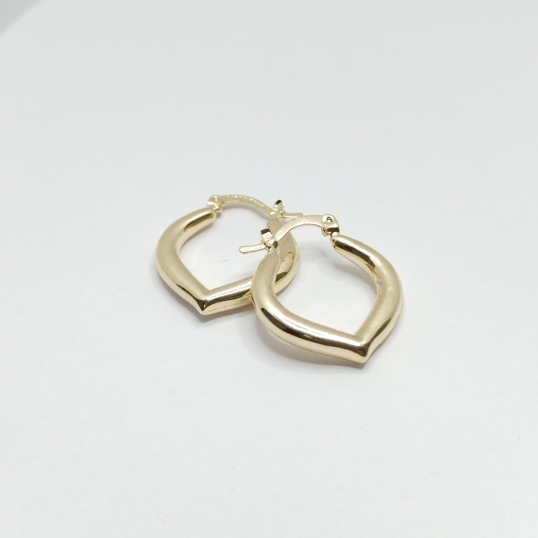 ARETES ARRACADAS 14K 2.1 GR (NUEVO)