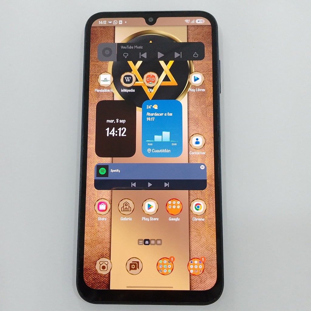 CELULAR SAMSUNG GALAXY A25 5G SM-A256E/N (2023) 128 GB 6 GB RAM (SEMINUEVO)