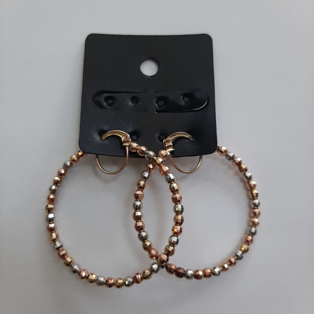 ARRACADAS PAR ORO COMBINADO 10 K 5,90 GRMS (SEMINUEVO)