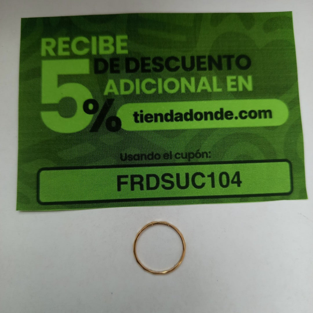 ARGOLLA ORO 10 K 1,00 GRMS (SEMINUEVO)