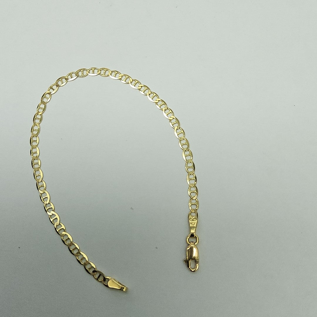PULSERA GUCHI 14K 18 CM 2 GR (NUEVO)