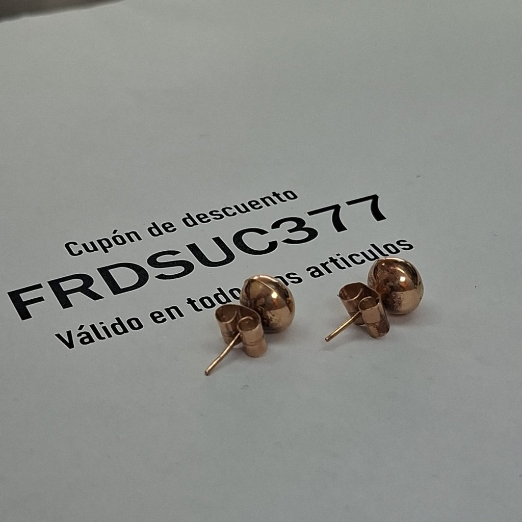 BROQUELES PAR ORO 8 K 1.6 GRMS (SEMINUEVO)