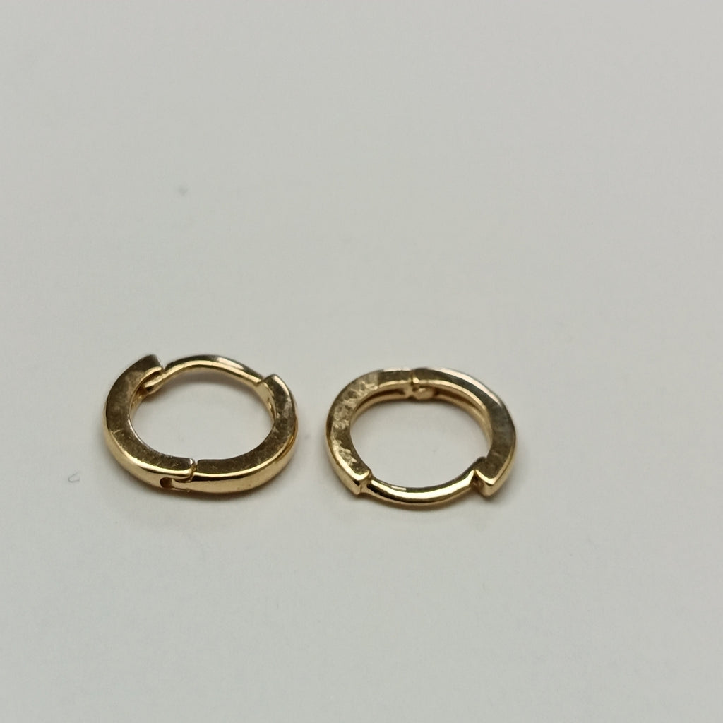 ARETES HUGGIE 14K 1.3 GR (NUEVO)