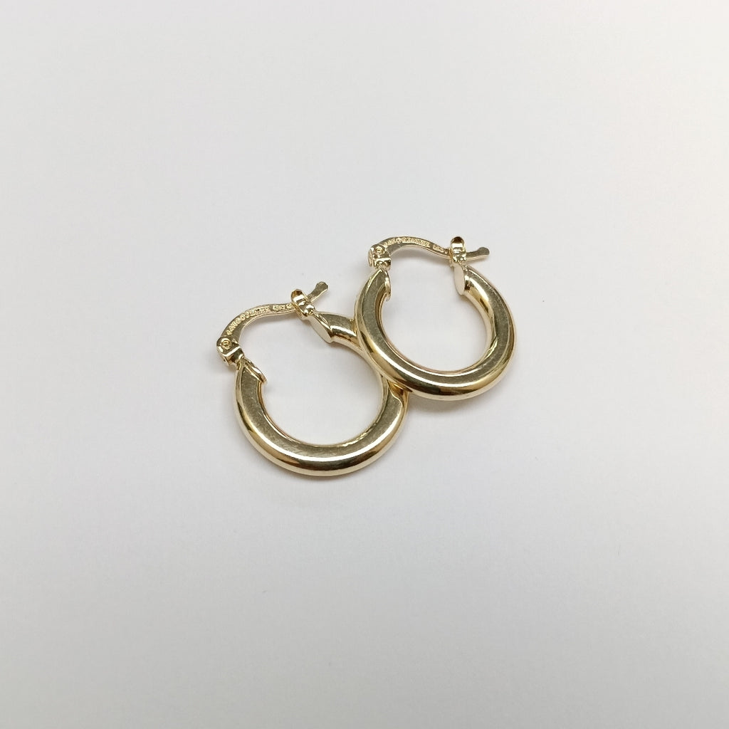 ARETES ARRACADAS 14K 1.6 GR (NUEVO)