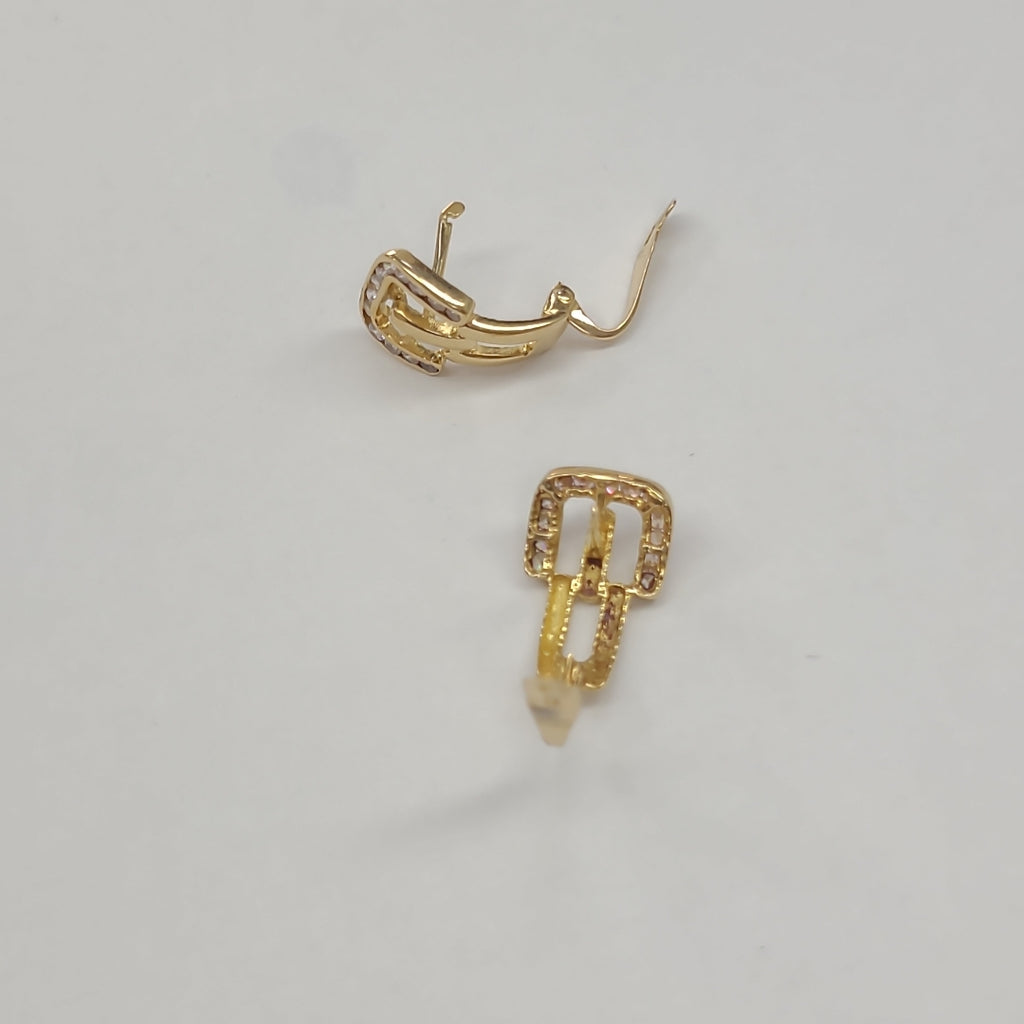 ARETES PAR ORO 18 K 2,90 GRMS (SEMINUEVO)