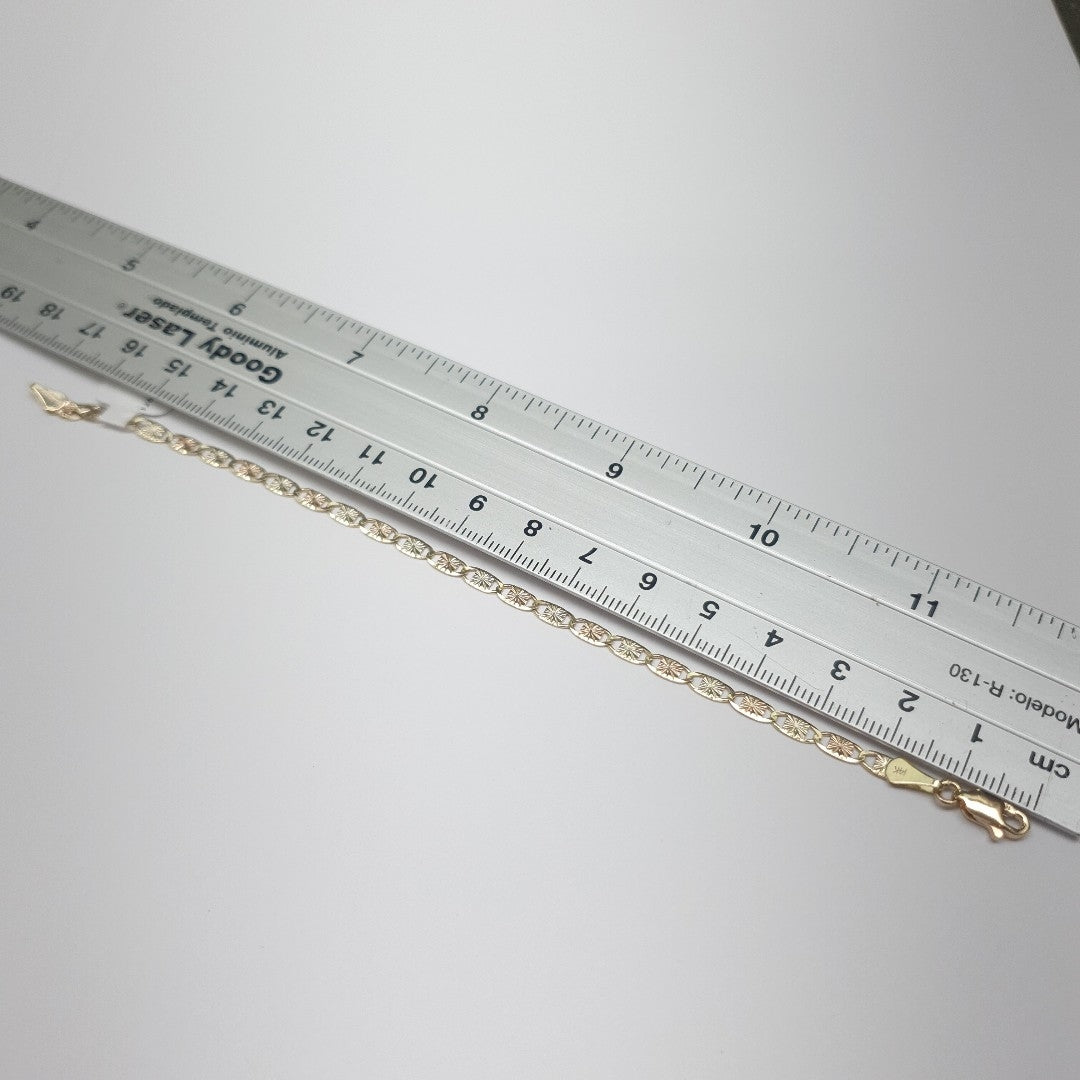 PULSERA GUCHI 14K 16 CM 2.7 GR (NUEVO)