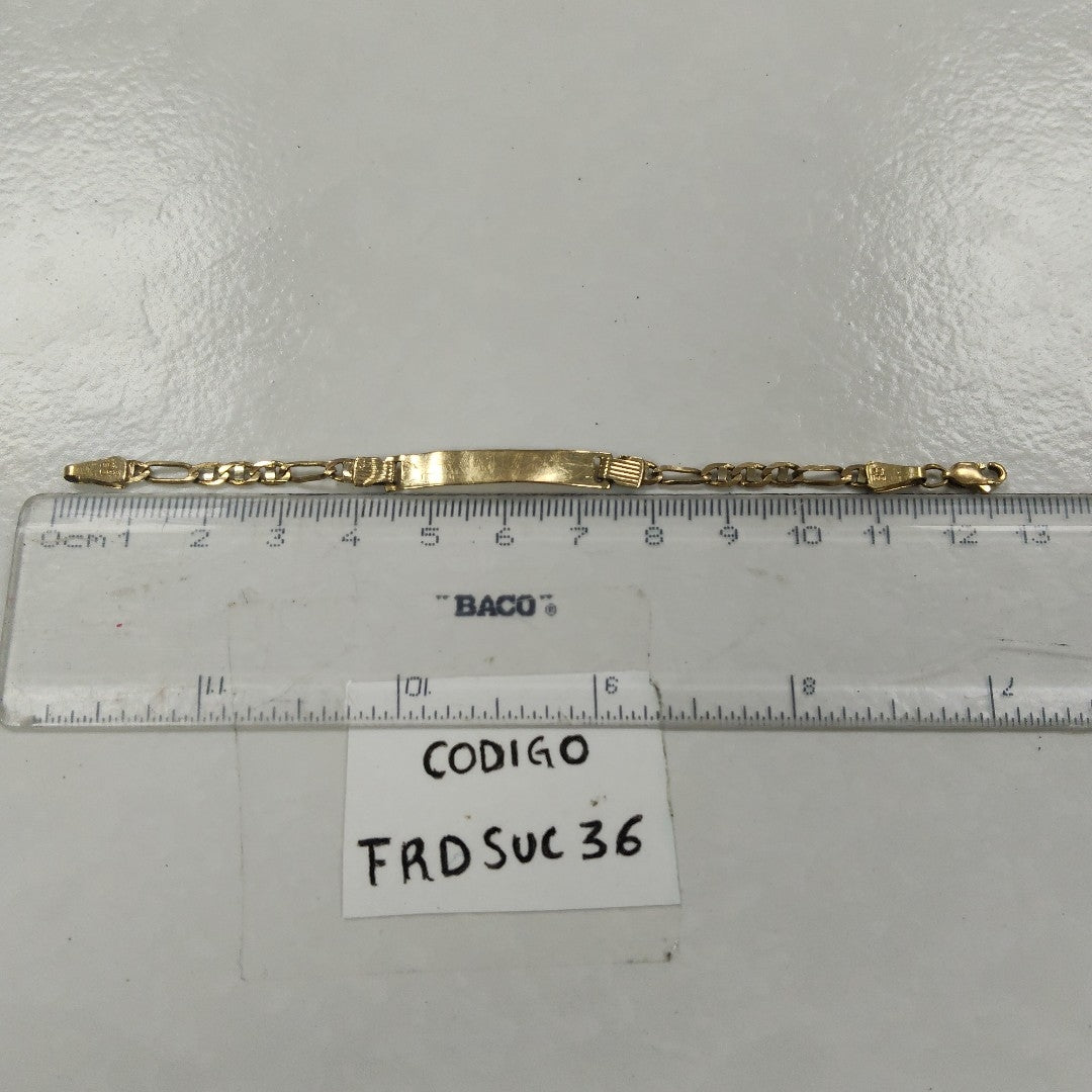 ESCLAVA ORO 10 K 2,90 GRMS (SEMINUEVO)