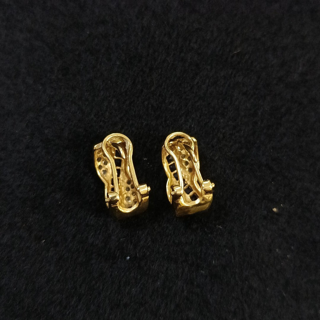 ARETES PAR ORO 14 K 7.1 GRMS (SEMINUEVO)
