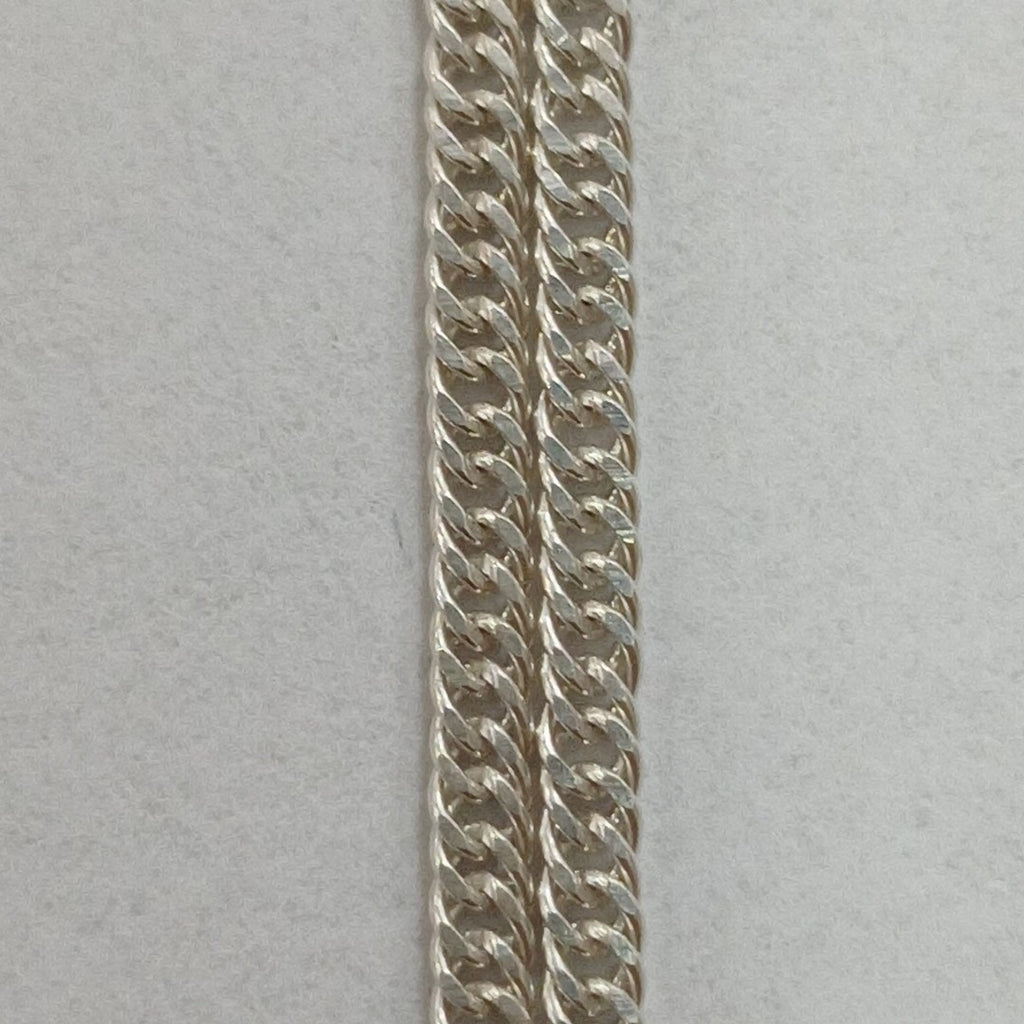 CADENA BARBADA PLATA .925 50 CM 4.22 GR (NUEVO)