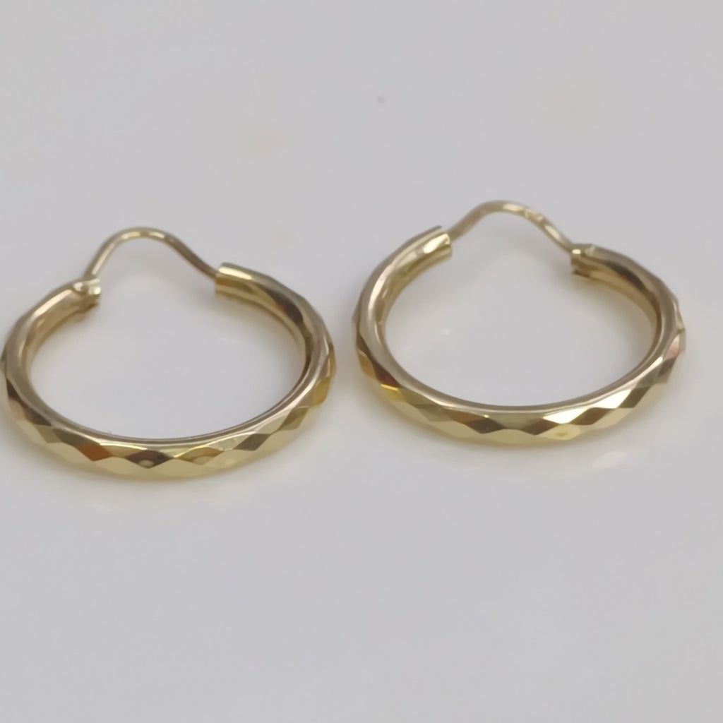 ARRACADAS PAR ORO 14 K 2.1 GRMS (SEMINUEVO)