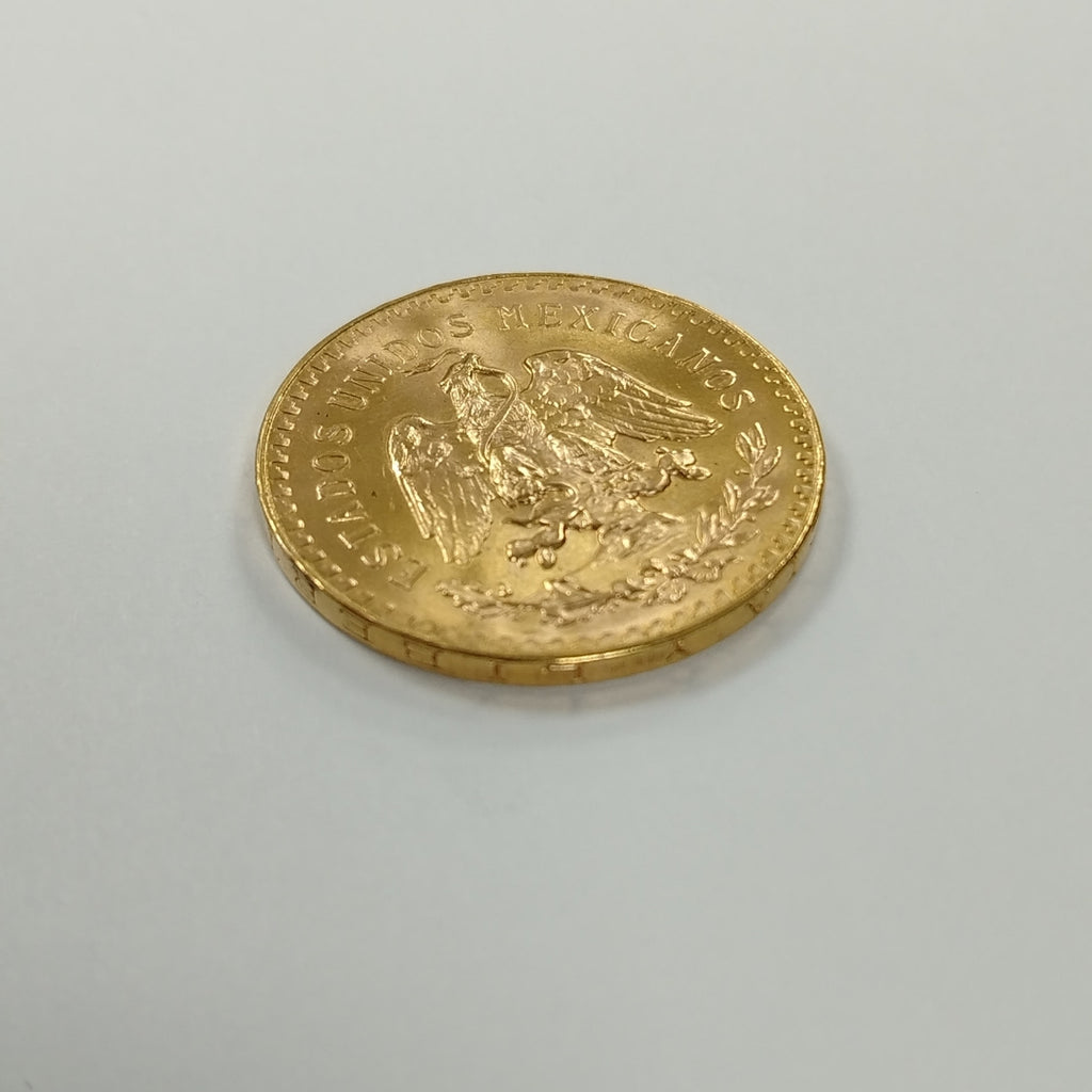 K1 41.6 GRMS 21 K IDENTIFICACIÓN MONEDA NOMINATIVA MONEDAS PESOS 50 PESOS (SEMINUEVO)