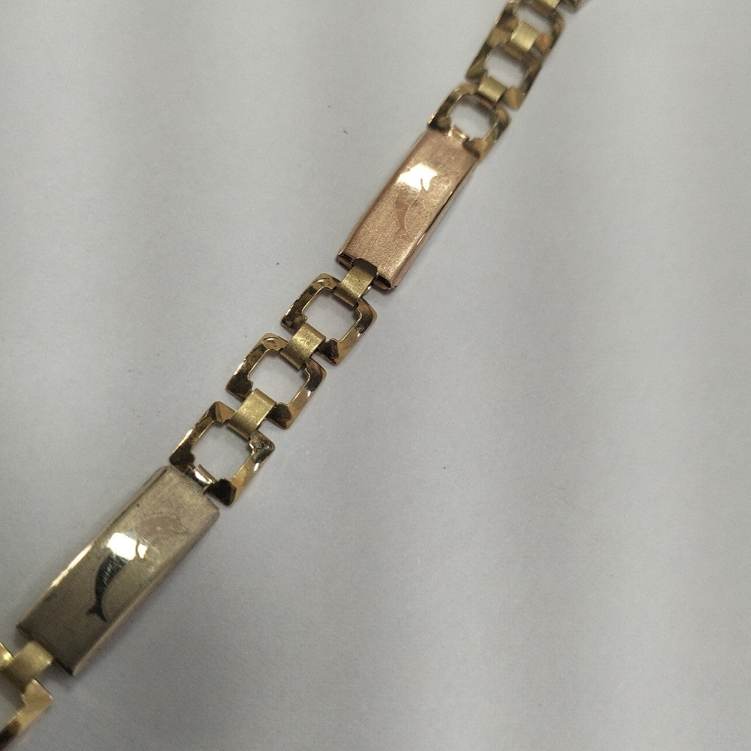 PULSERA ORO 14 K 3.9 GRMS (SEMINUEVO)