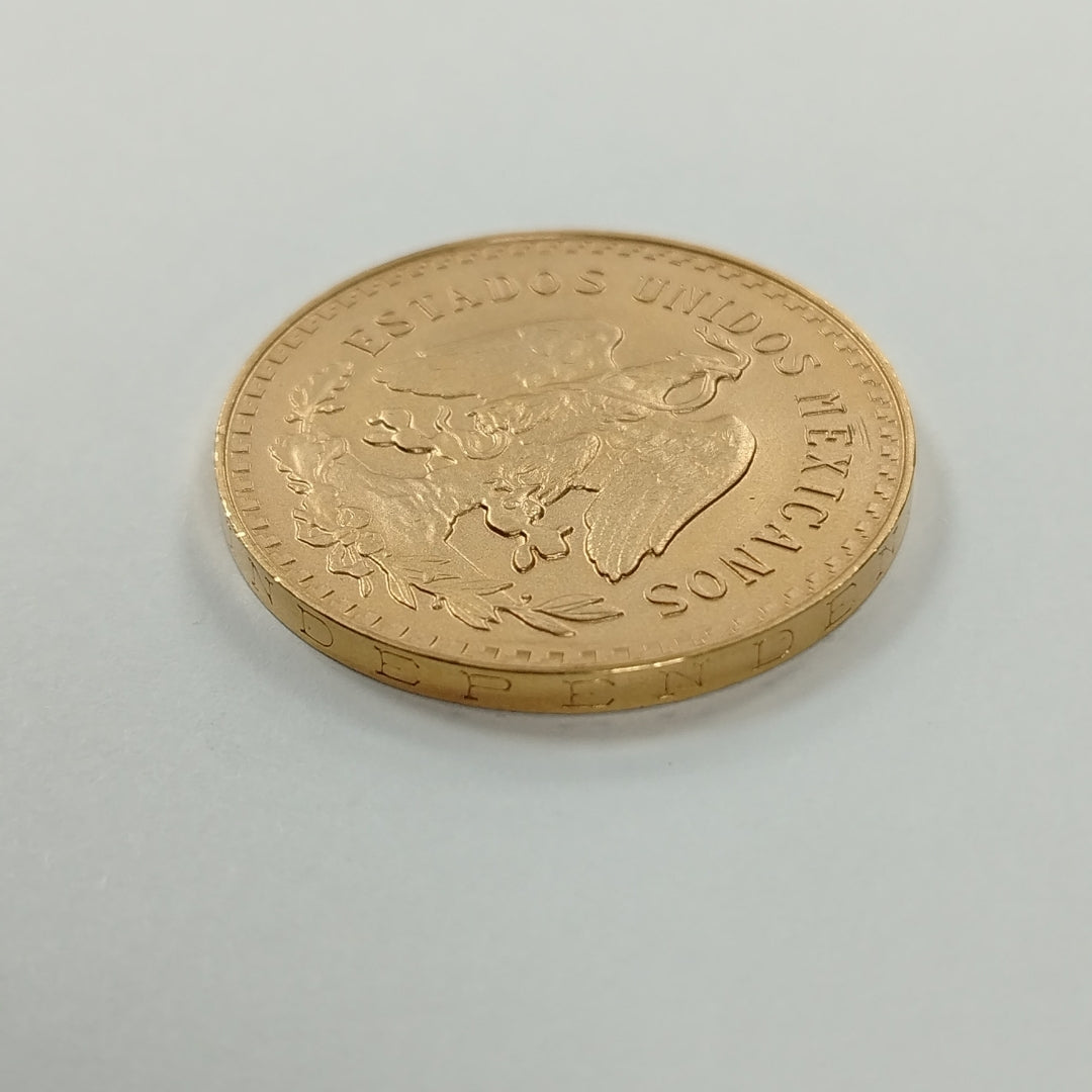 K1 41.6 GRMS 21 K IDENTIFICACIÓN MONEDA NOMINATIVA MONEDAS PESOS 50 PESOS (SEMINUEVO)