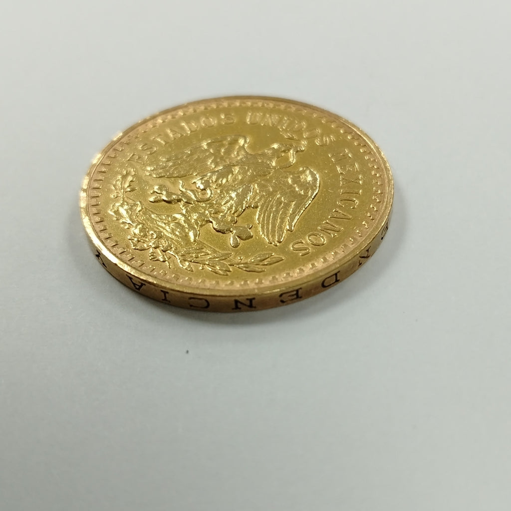 K1 41.6 GRMS 21 K IDENTIFICACIÓN MONEDA NOMINATIVA MONEDAS PESOS 50 PESOS (SEMINUEVO)