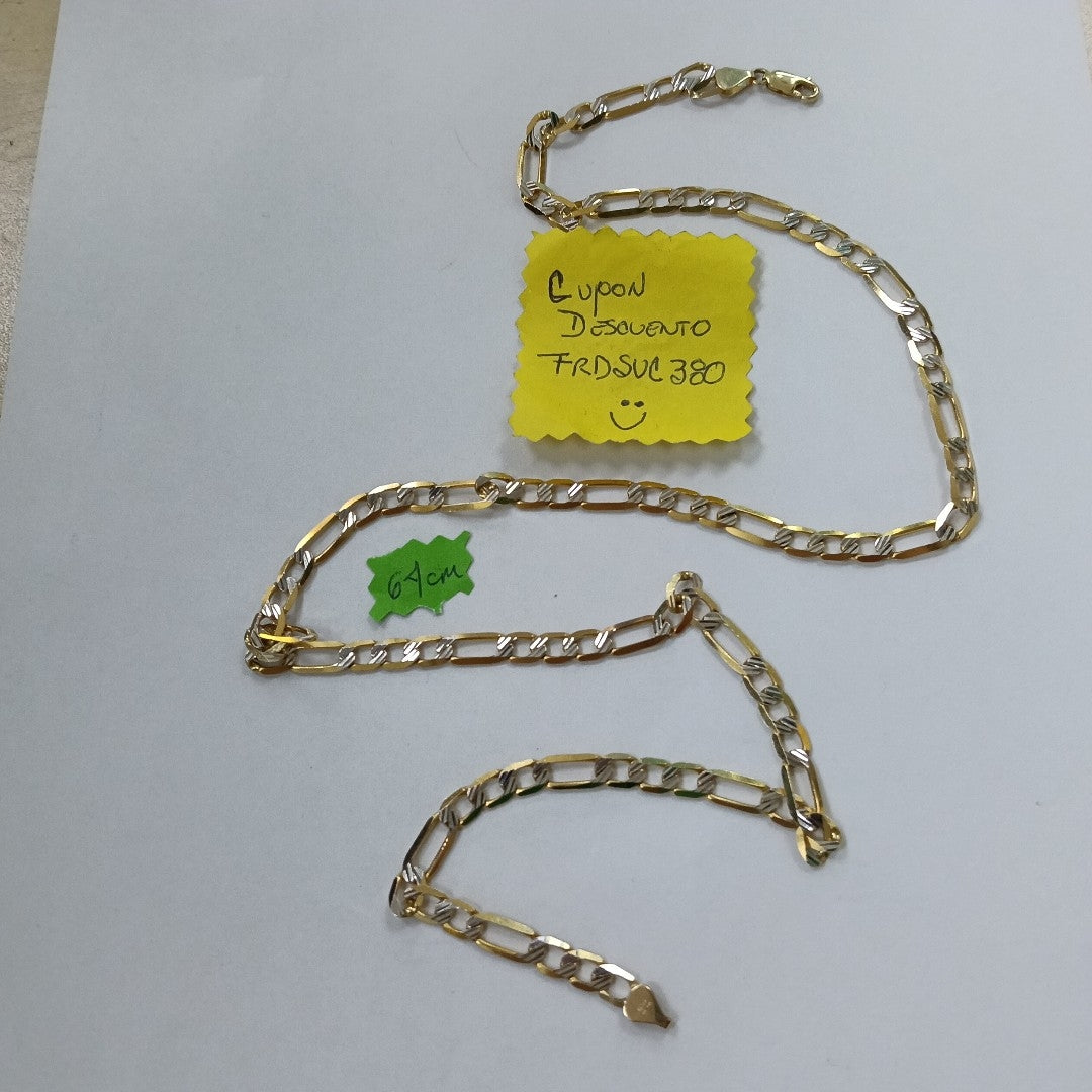 CADENA ORO 14 K 25.2 GRMS (SEMINUEVO)