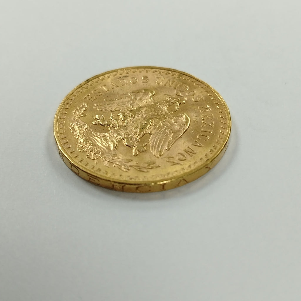 K1 41.6 GRMS 21 K IDENTIFICACIÓN MONEDA NOMINATIVA MONEDAS PESOS 50 PESOS (SEMINUEVO)