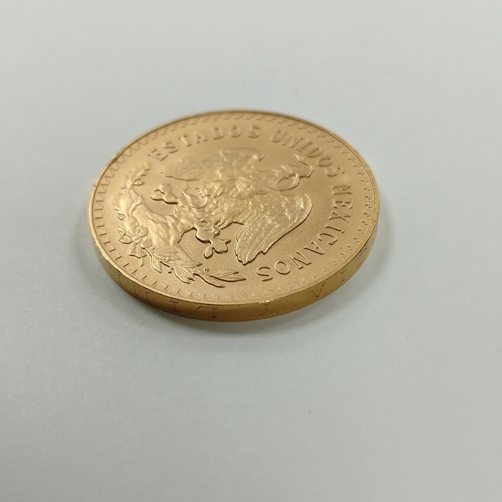 K1 41.6 GRMS 21 K IDENTIFICACIÓN MONEDA NOMINATIVA MONEDAS PESOS 50 PESOS (SEMINUEVO)