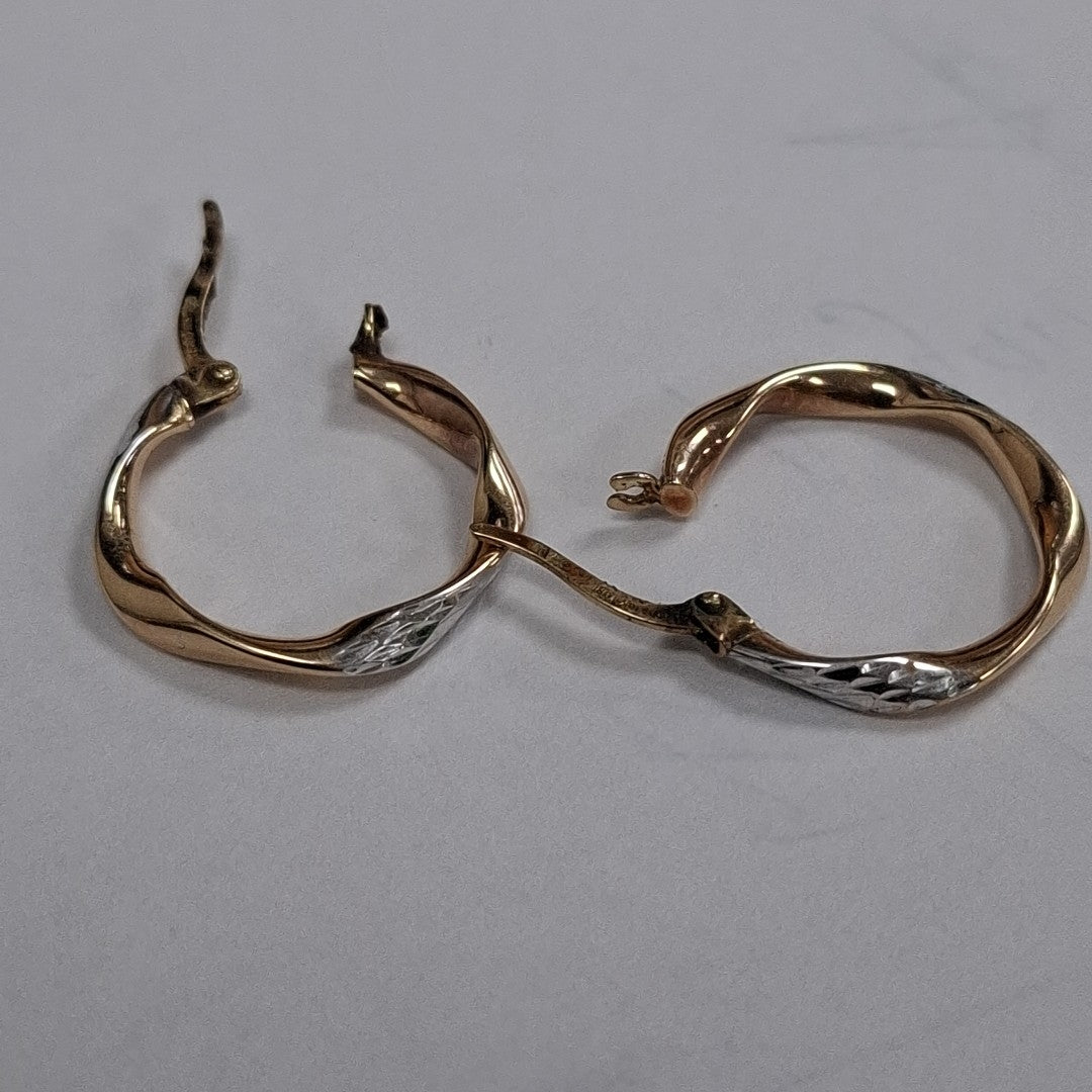 ARRACADAS PAR ORO 10 K 1.2 GRMS (SEMINUEVO)